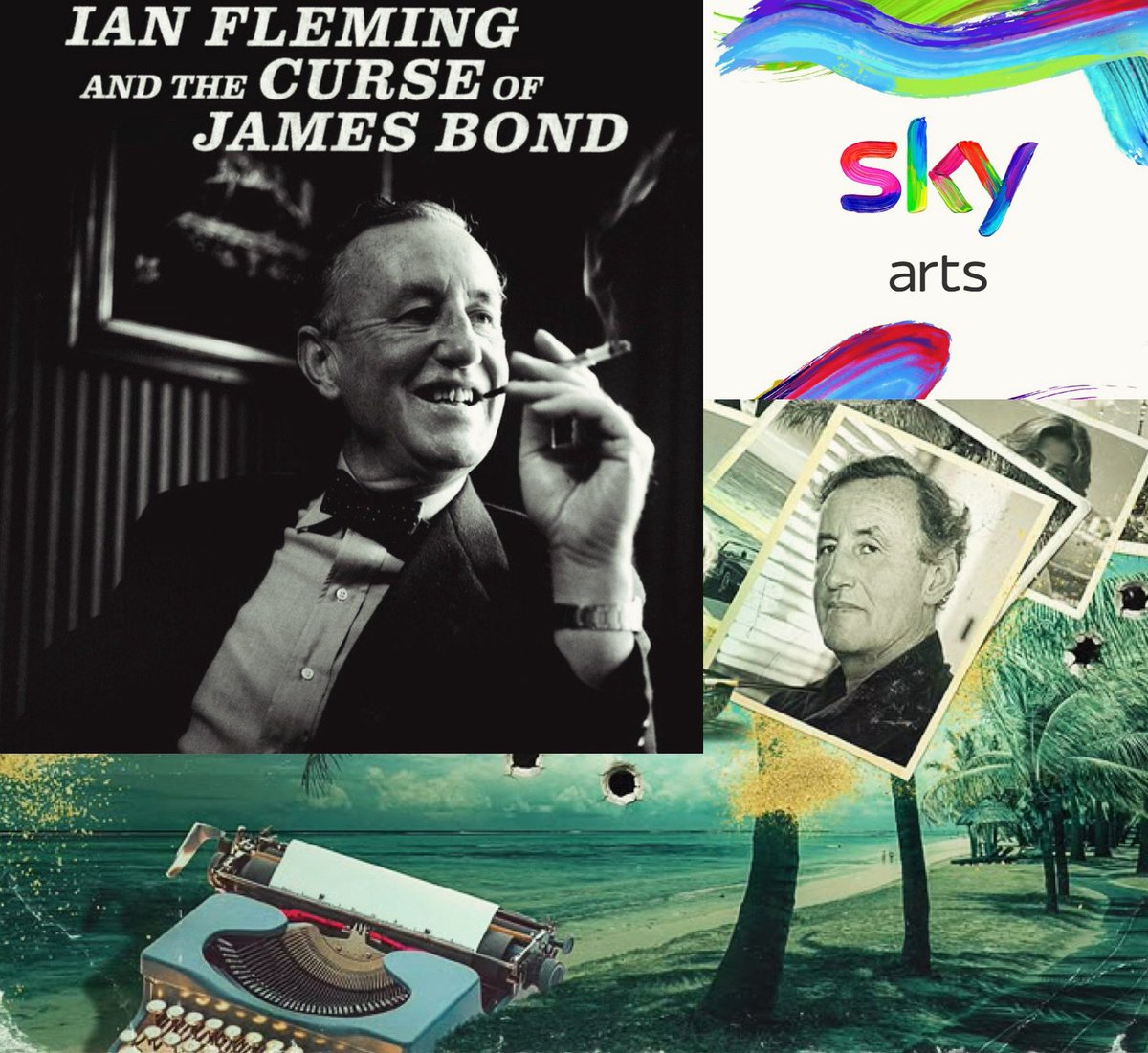 Really007pod's tweet photo. Ian Fleming And The Curse Of Bond: The Spy Who Killed Me ✍️ 

Great documentary available now on Sky Arts 🎭

📚 https://t.co/0rvWzTn50x https://t.co/HS3y6wbmJo