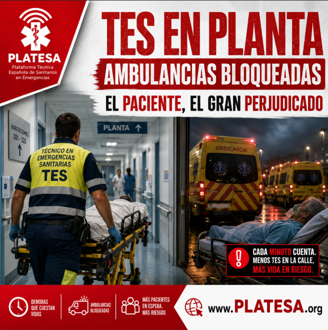 GalizAmbulancia's tweet photo. TES obligados a recoger pacientes en plantas hospitalarias: un problema laboral, asistencial y de seguridad del paciente.
------------------------------------------------
https://t.co/PIRDdKIXGR https://t.co/GTtCQrKbsP