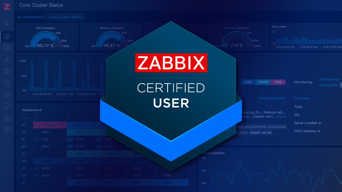 zabbix's tweet photo. Most people start learning Zabbix by simply using it day to day. The Zabbix Certified User course helps connect the dots faster – dashboards, triggers, maps, reports, problems, and more.
📍 GMT+8 English session available on July 24.

Full schedule: ➡️ https://t.co/D2ML35eEu9 https://t.co/Vz0N7z3nEu