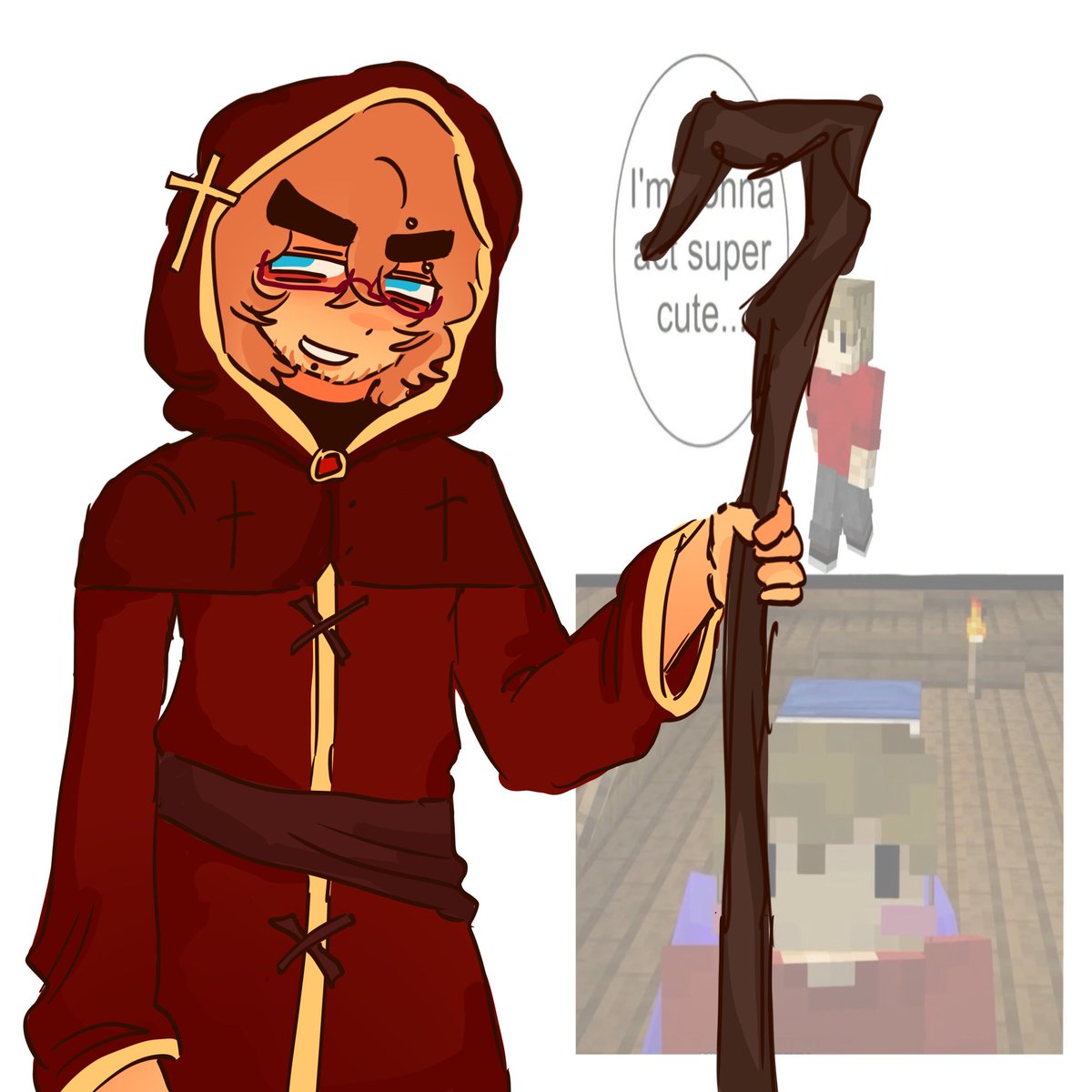 vanillanut_'s tweet photo. Him having piercings in kov is probably wrong but who care
#yhstwt #kov #grianfanart https://t.co/UyHCjAgqeM