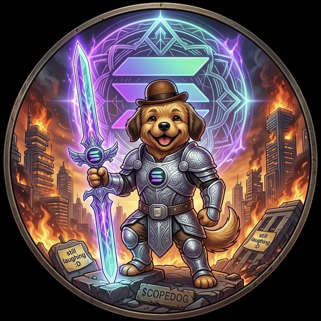 its_finedog's tweet photo. @SolanaHub_ We're just getting started. Solana-forged. $COPEDOG ⚔️🔥 https://t.co/obOG4kCZt2