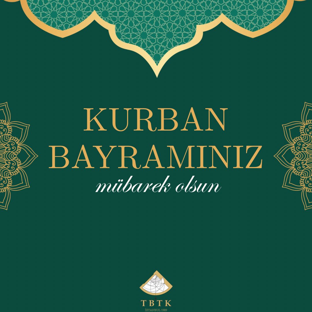 TBTK1989's tweet photo. Kurban Bayramınız Mübarek Olsun ✨ https://t.co/afs9fE5dBw