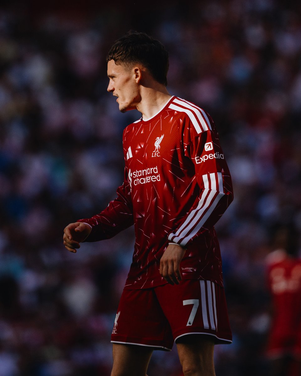 LFC's tweet photo. A first outing for our 26/27 home kit 🔴