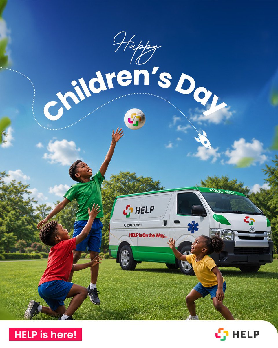 help_station_'s tweet photo. Big dreams. Bright smiles. Endless possibilities. ✨💙

Here’s to protecting the future, one child at a time. 🚑
Happy Children’s Day from HELP

#ChildrensDay #HelpIsHere #HelpStation #Nigeria #Lagos https://t.co/EkSIMh1T55