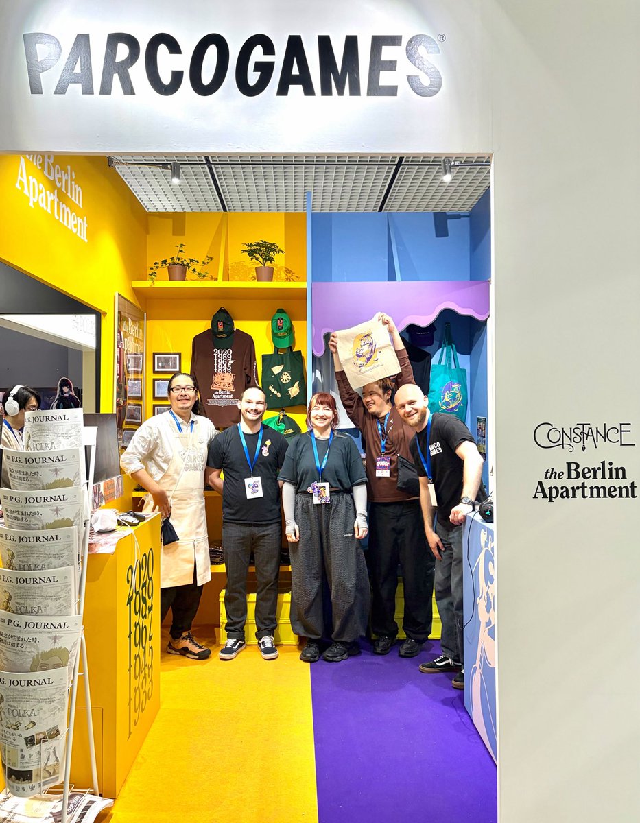 _blue_backpack's tweet photo. We had the best time at @BitSummit showcasing with @parco_games our games The Berlin Apartment, Constance and also Oh Apollo! ✨

Thank you to everyone that came by! 🫶 https://t.co/PbcfFG3JlE