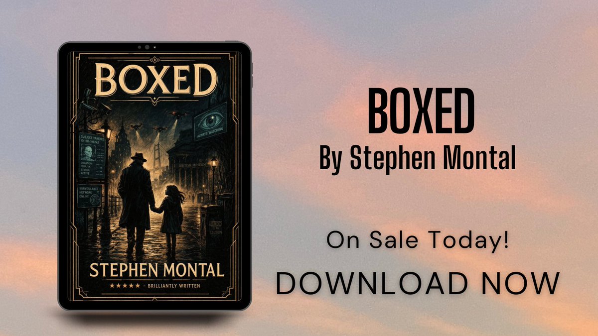 eBookHunter's tweet photo. Dive into an irresistible read with Boxed by Stephen Montal. A dystopian future that promises suspense and thrill with every turn of the page. https://t.co/i0PAcPcqQ7 #thrillers #booksforlife https://t.co/9NzsqdVhCh