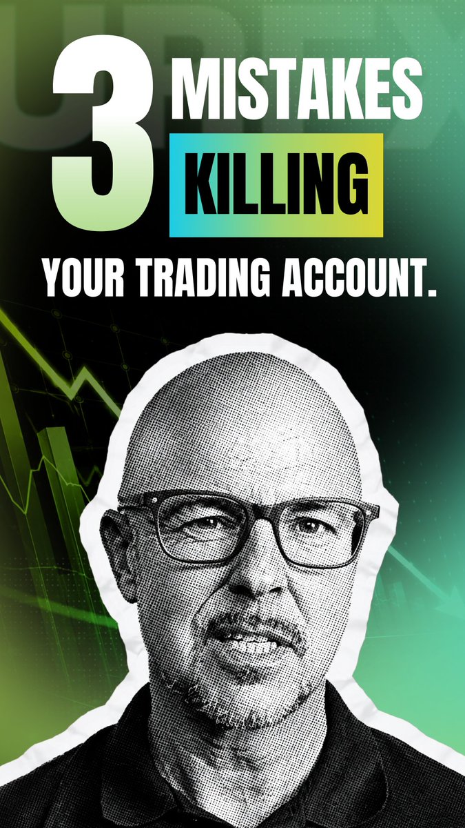 urfxio's tweet photo. Three trading mistakes destroy more accounts than a bad strategy ever will.

Most traders repeat them every single day without noticing:

1/ Revenge Trading: Letting your ego demand "payback" after a loss. 
2/ Over-leveraging: Treating a setup like a guarantee. The market doesn't care about your confidence. 
3/ Overtrading: Forcing action because waiting feels uncomfortable.
Amateurs force action and bleed out. Professionals wait for their edge.
Trading isn't about constant movement—it's about surviving long enough to win. 👇

 https://t.co/ebXSoH6xuq via @YouTube