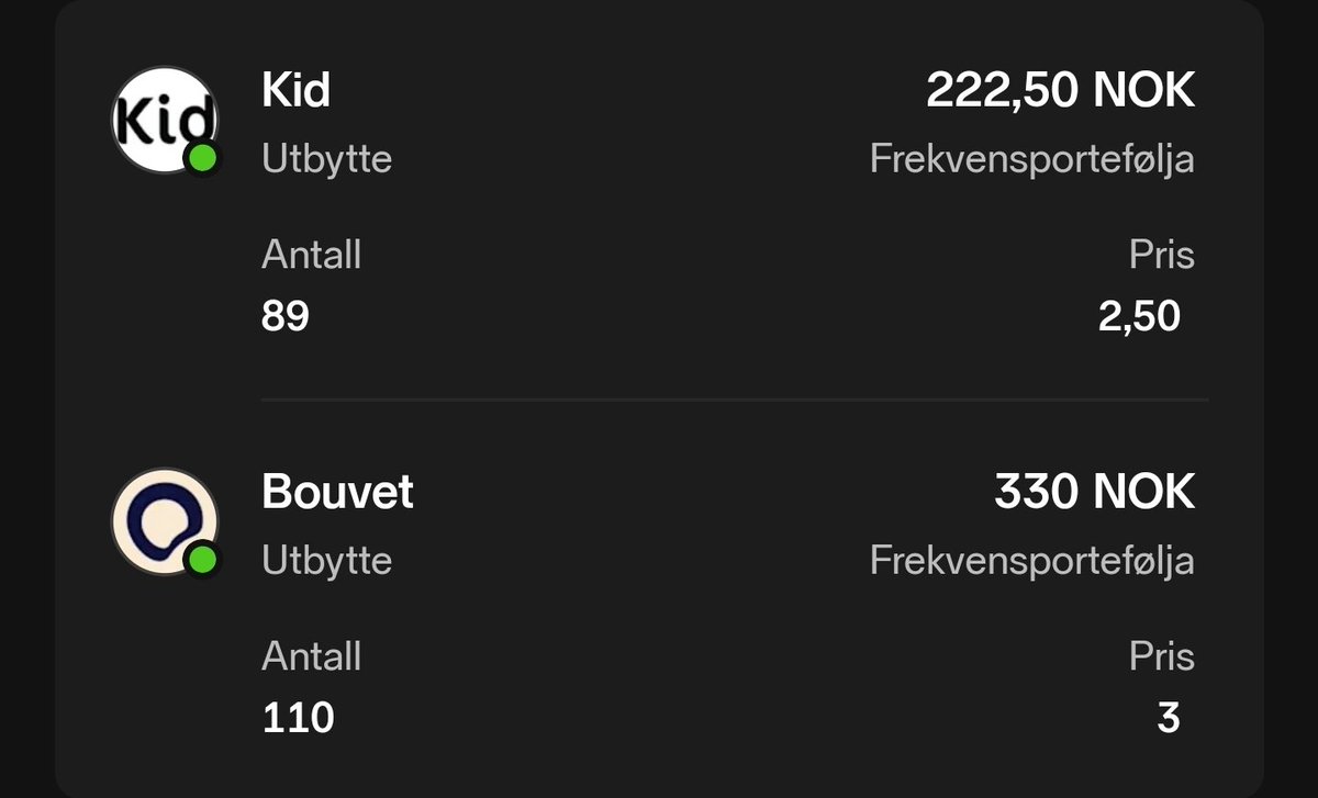 Et_smartere_liv's tweet photo. Oooh.
DET REGNER #PENGER.
17 Coop-pizzaer til, takker og bukker 🤝
#fintwit #utbytte https://t.co/yzTl1yuZ99
