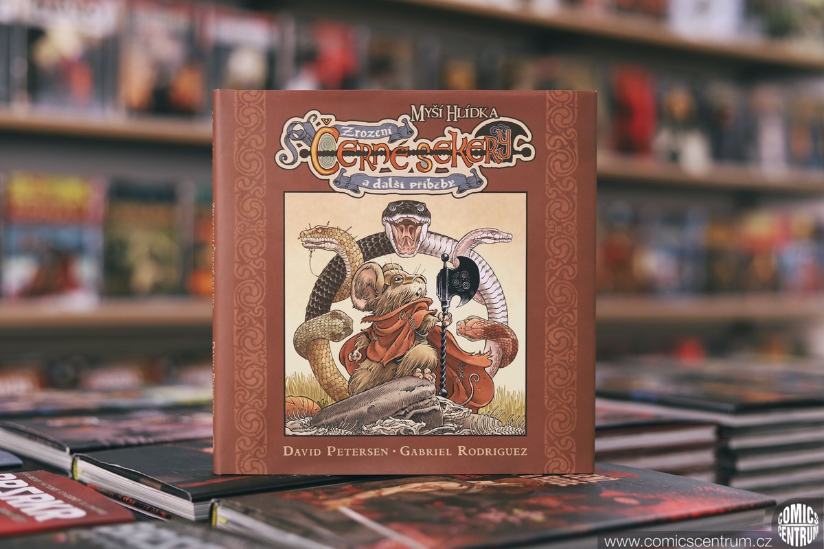 ComicsCentrum's tweet photo. Myší hlídka znovu otevírá brány svého světa
Svět Myší hlídky se v češtině znovu rozrůstá. Comics Centrum vydává svazek Myší hlídka: Zrození Černé sekery a další příběhy, který přináší zcela nové příběhy...
Více informací najdete v novém článku ►https://t.co/glfUbaDboE https://t.co/ufNGGBTJNa