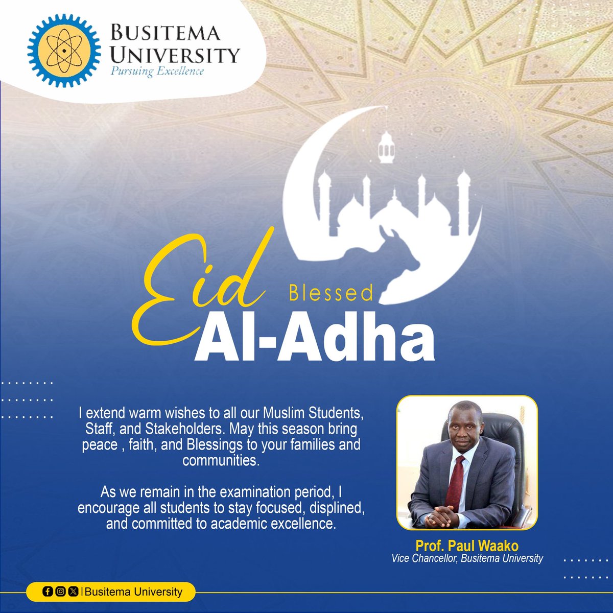 ProfPaulWaako's tweet photo. Eid Al-Adha https://t.co/Fck8Xr0ZB1