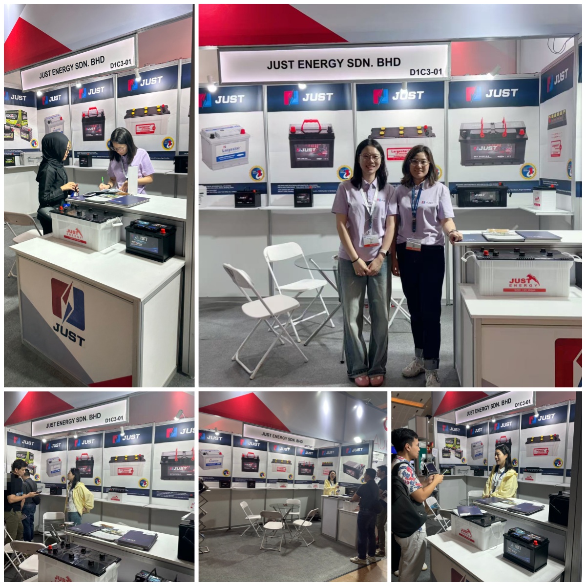 JustBattery88's tweet photo. #JUSTBattery successfully concluded #INAPA2026 in Jakarta.

We showcased our Dry Charged, MF, AGM, and EFB automotive battery solutions and connected with industry professionals from Southeast Asia.

👉 Read the full recap:
https://t.co/xO1oT2hFTo
#Battery #AutomotiveBattery #OEM https://t.co/givs6yWGQV