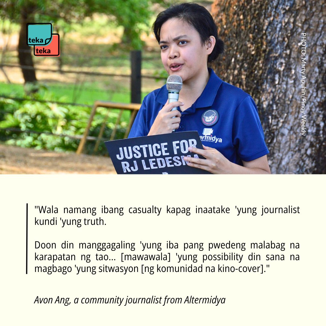 TekaTekaPod's tweet photo. Attacks on a journalist don't just silence one person. They're attacks on the truth and on the people who depend on it most. 🎧https://t.co/R9sn2Z7cKB | https://t.co/yA0jBfmRLy https://t.co/6G6kZ3eTij