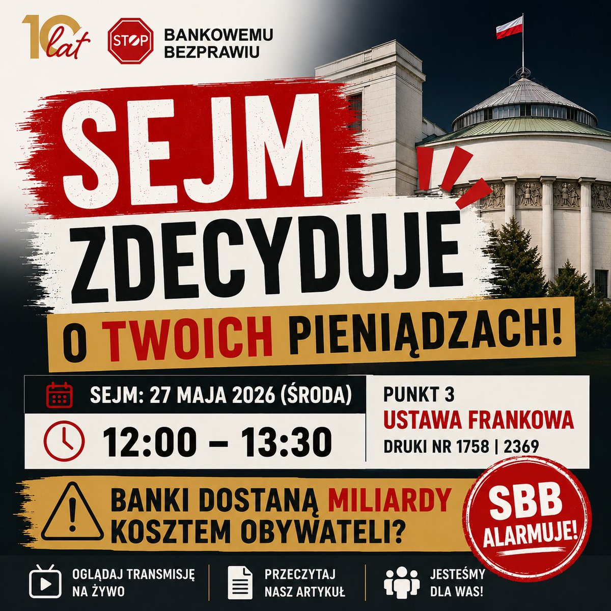 Stowarzyszenie Stop Bankowemu Bezprawiu tweet media