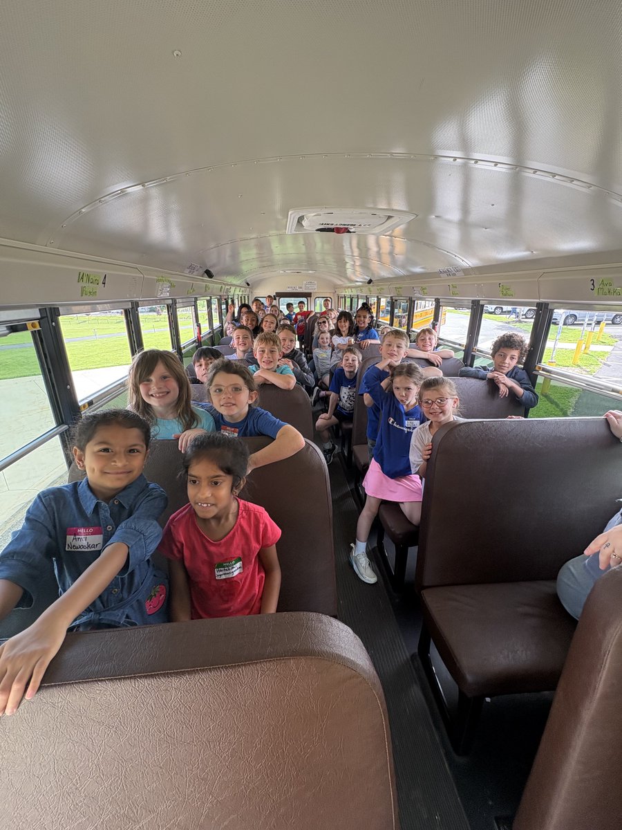 BathElementary's tweet photo. The 2nd graders were all smiles on their field trip to Bath Elementary School.  We can’t wait to see them as 3rd graders next year.  Huge thank you to our school counselors, Mrs Kerrigan and Mrs. Macauda, for organizing this day for us. https://t.co/JIdZzeemw3