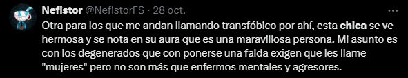 artist_jared's tweet photo. Ese krifrox es el mismo tipo que blanquea y defiende al enfermito de Nefistor, el tipo que se tira estos mensajes en contra de personas trans. el tipo que likeaba las fotos explicitas de un CHABON/A DE 17, el tipo que dijo que andaria con alguien de 15 teniendo 19. https://t.co/jLzUPC2qh4