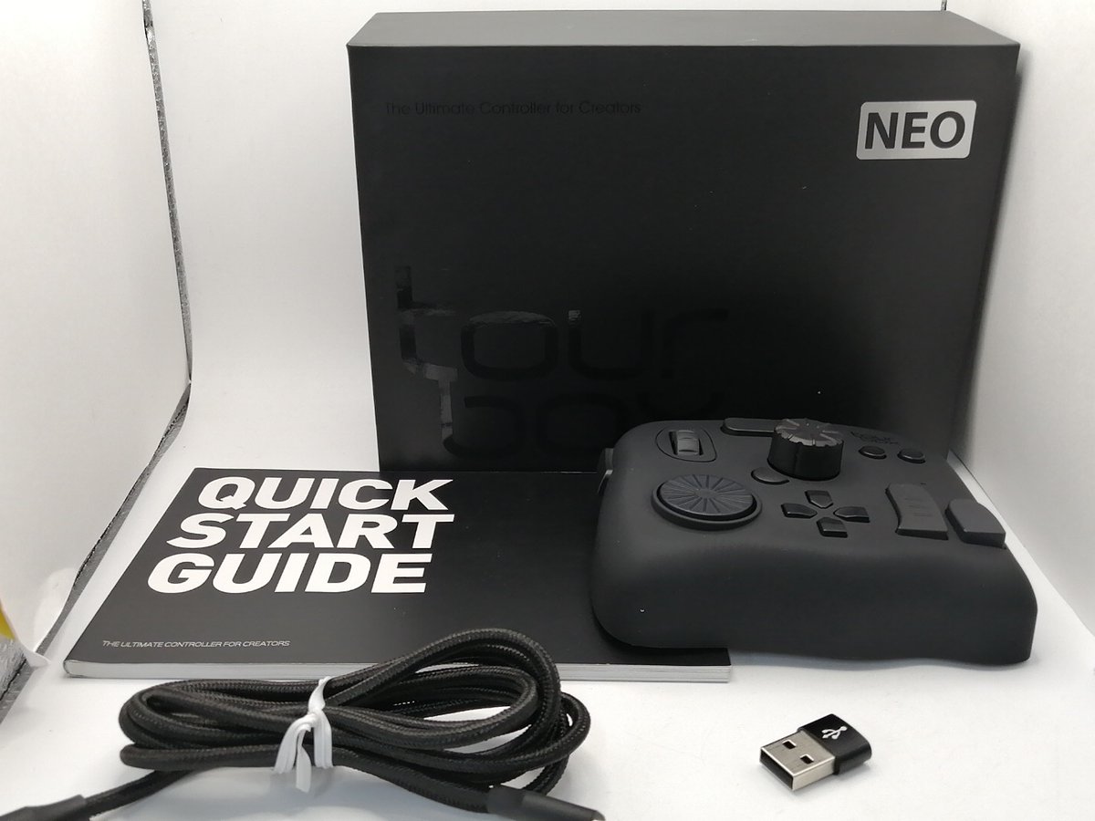 画像・動画編集 左手デバイス NEO TourBox イラスト制作【極美品】 NEOを。クリエイターの生産性を高める話題の左手 左手にはTourBox その他