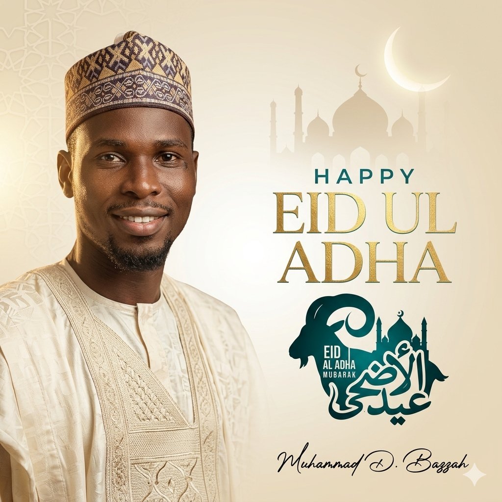 MDBazzah's tweet photo. Barka da Sallah!

Allah ya maimaita muna... https://t.co/pTIFZYPPn4
