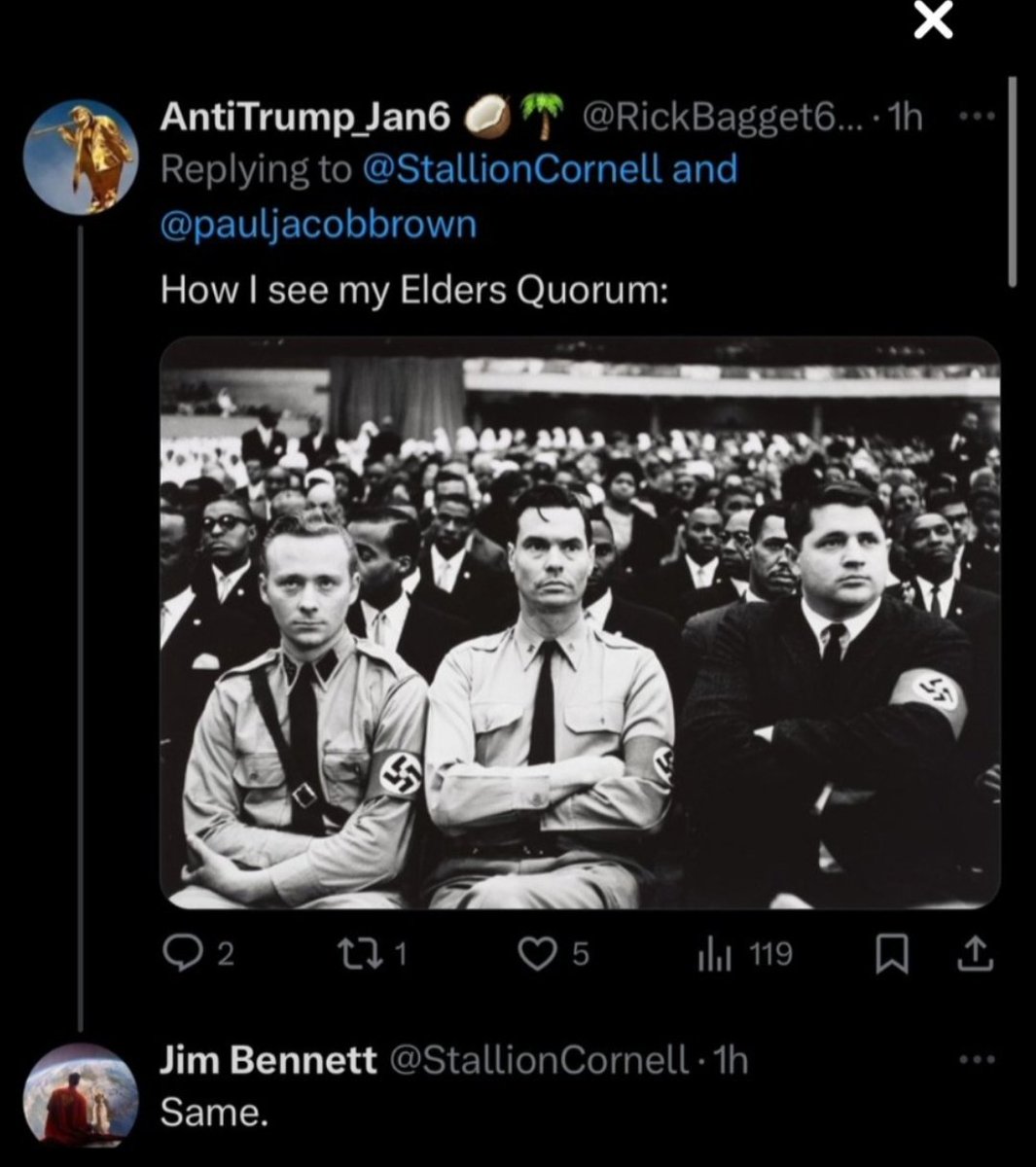 stonefallknives's tweet photo. @StallionCornell You could always try not being a public dirtbag. Calling your quorum Nazis on social media would be a really good thing to not do if you're against "Cyberbullying", or at least Man up enough to take it on the chin. Holding others to a higher standard than yourself is pathetic. https://t.co/43s2obR5TO