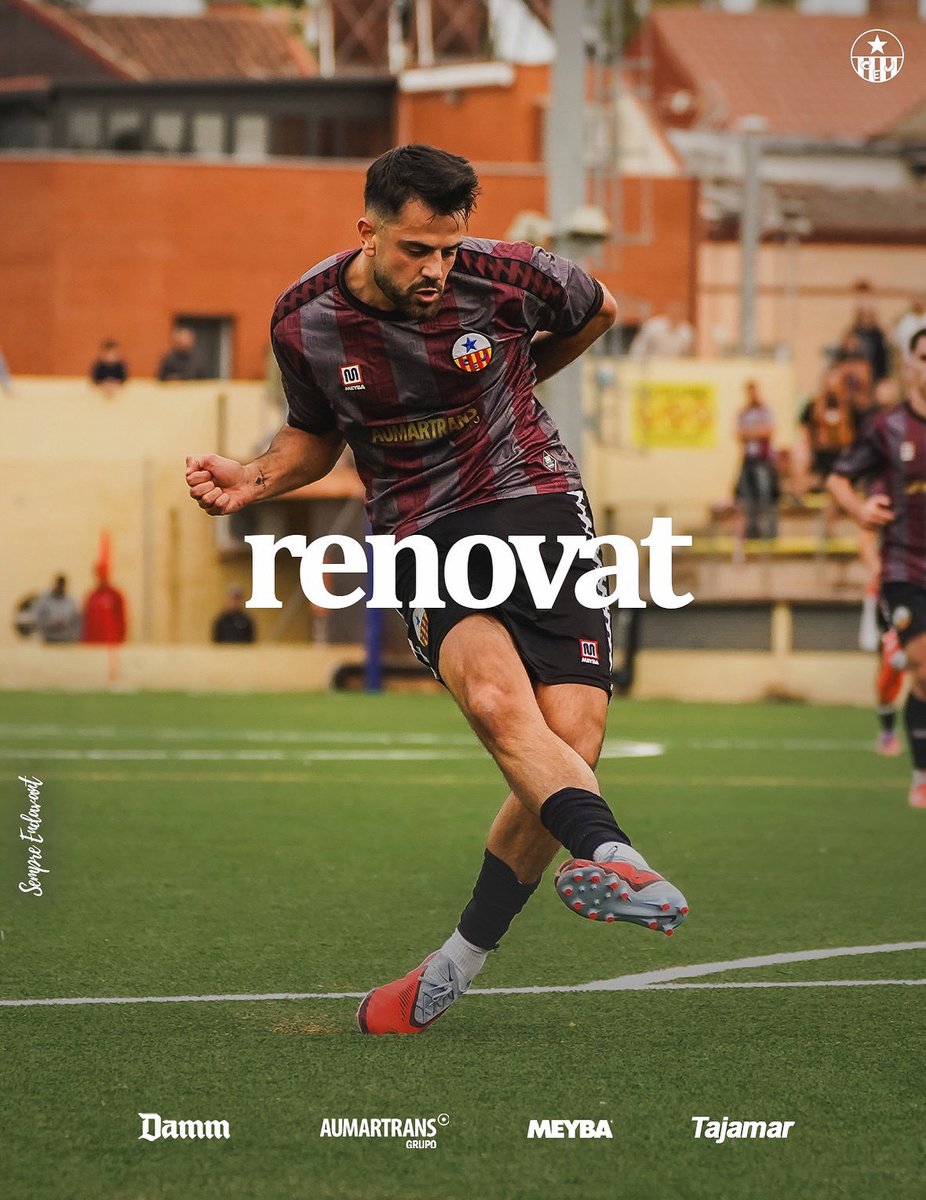 CE_Jupiter's tweet photo. R E N O V A T | Llur ✍️

📝  Llur, renova el seu compromís amb el CE Júpiter per la temporada 26-27. 🩶♥️

𝐒𝐞𝐦𝐩𝐫𝐞 ★ 𝐄𝐧𝐝𝐚𝐯𝐚𝐧𝐭 https://t.co/0sdSBJgALA