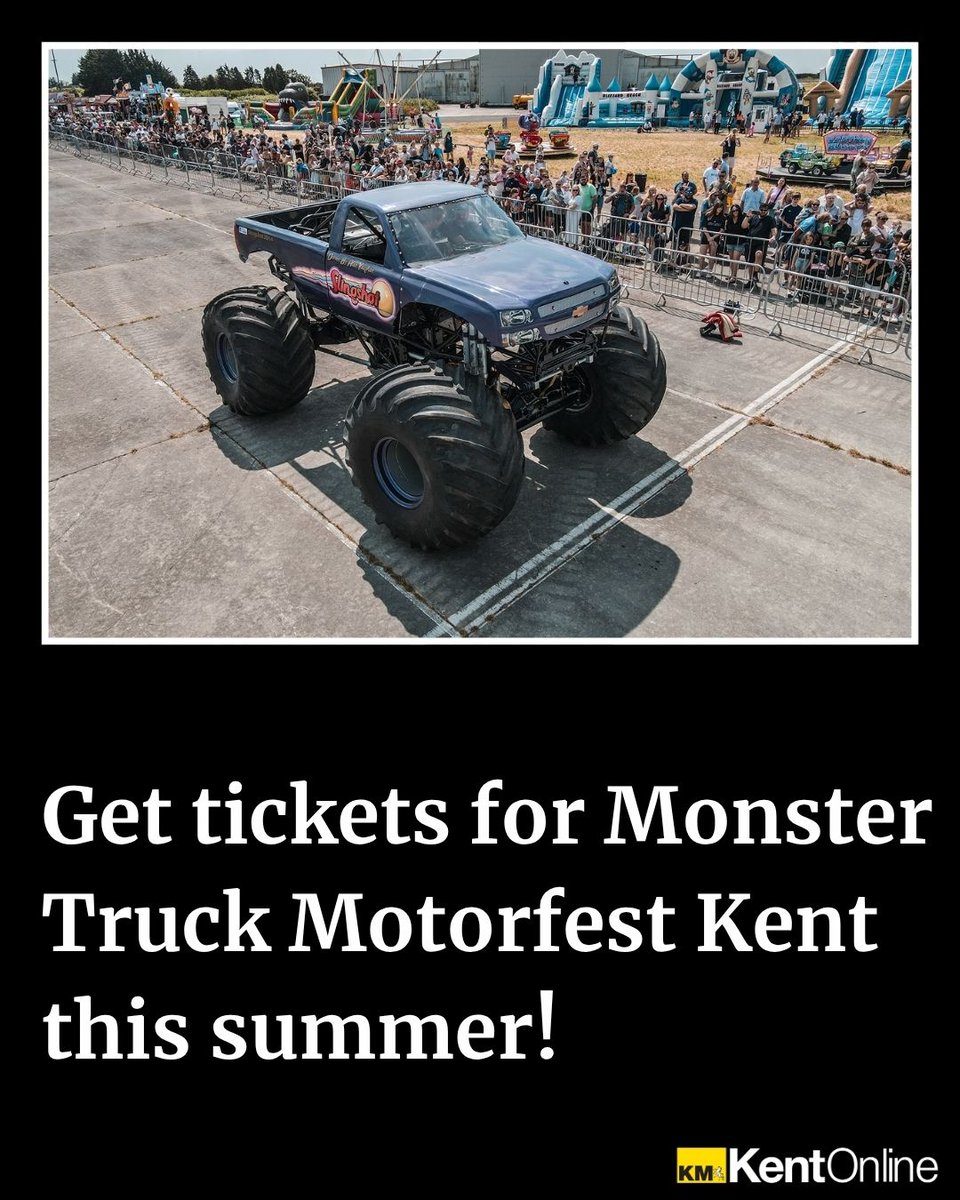 KM_Commercial's tweet photo. #Ad 🛻✨ The UK’s wildest family motor show is heading to Manston Airport, near #Ramsgate! Get your tickets for the perfect family day out on Saturday, June 13 and Sunday, June 14.

𝗥𝗲𝗮𝗱 𝘁𝗵𝗲 𝗞𝗲𝗻𝘁𝗢𝗻𝗹𝗶𝗻𝗲 𝗮𝗿𝘁𝗶𝗰𝗹𝗲 👇🏼
https://t.co/muAiGilN3t https://t.co/jIY2DOBuPL