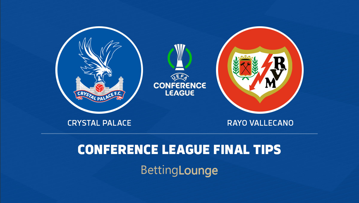 BetLoungeTips's tweet photo. 🇪🇺 The Conference League final is tonight and both #CPFC and #RayoVallecano are looking to make history!

👀 We've got five free tips available below, making a 40/1 bet builder...

➡️ https://t.co/RRMv1syLwP https://t.co/MdtjNMpnkU