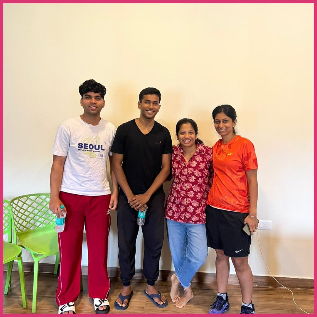 _SimplySport's tweet photo. Building stronger athletes beyond the court 🏸

Our workshop series at Simply Sport Badminton Academy began with sessions by @AditiMutatkar  &amp; Cheryl Xavier focused on coaches, parents, and athlete development 💪

#SimplySportFoundation #Badminton #SportsScience https://t.co/80GxO1LOh1
