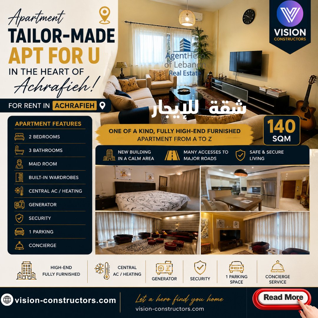 Vision_Blb's tweet photo. Apartment Tailor-Made Apt for U in The Heart of Achrafieh | https://t.co/6twoUSBbBG

شقة فاخرة للإيجار في قلب الأشرفية https://t.co/Oj45jbmcp2