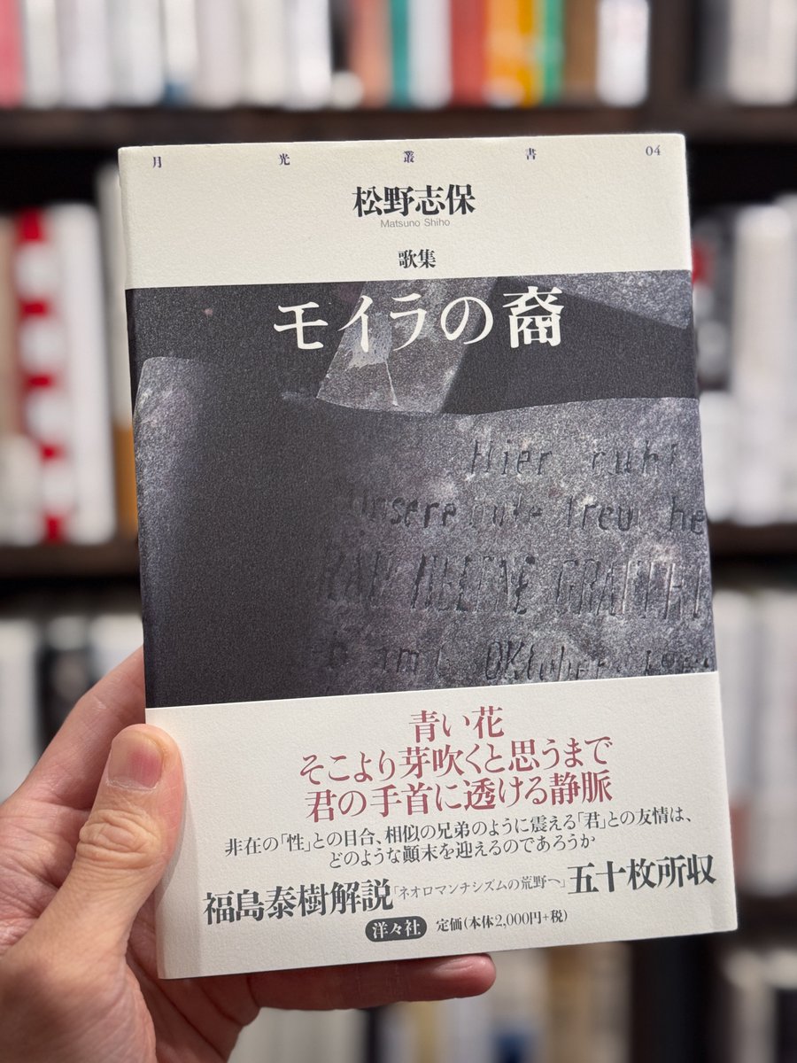 松野志保『モイラの裔』洋々社、2002 帯付美本、愛読者カード