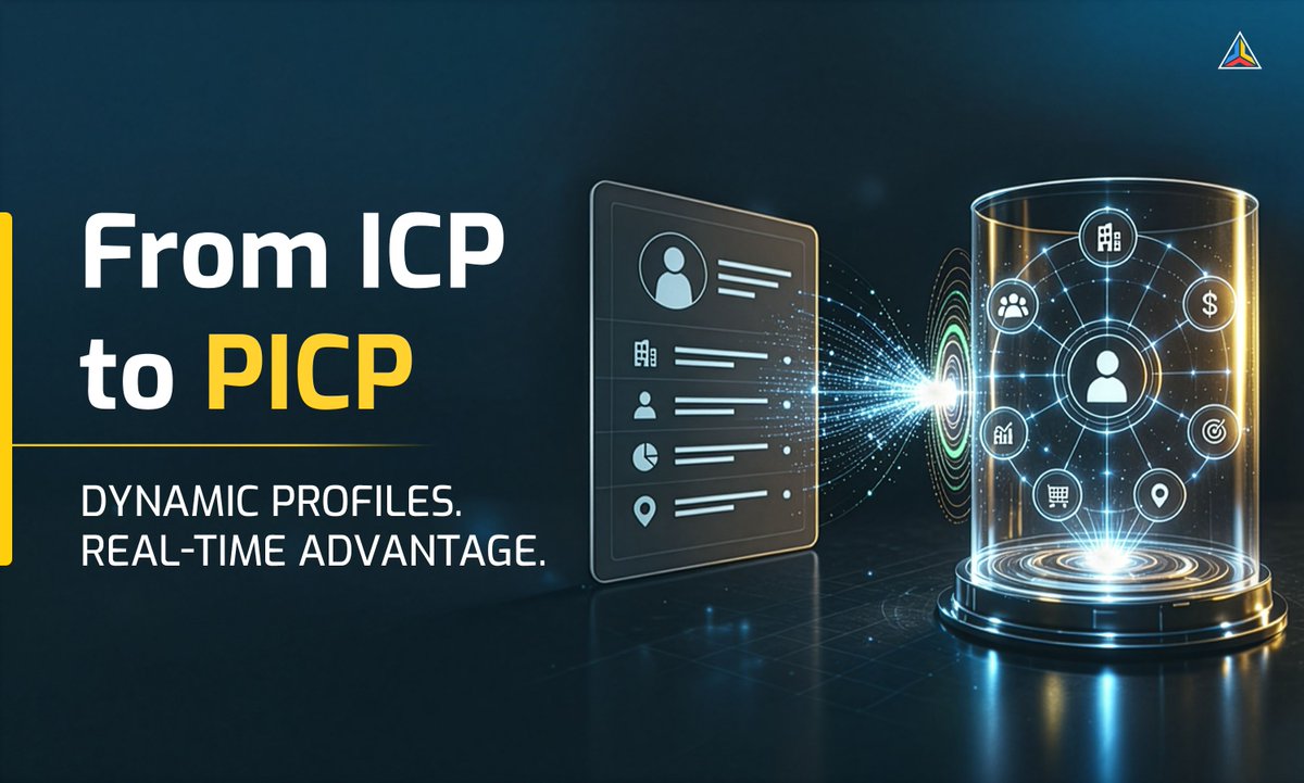 RefractOne's tweet photo. Most ICPs are outdated before teams realise it.

The shift is from static ICPs to dynamic PICPs, built on real-time buyer intelligence.

Read more: https://t.co/lnXODizHms https://t.co/5YwnOkwRYL