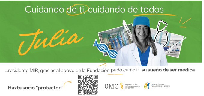 FPSOMC's tweet photo. 👋🏻BIENVENIDOS A LA #FAMILIAMÉDICA a todos los nuevos colegiados de los colegios que ya forman parte de la Fundación de todos los médicos.

Al colegiarte, formas parte de una red que te acompaña desde el inicio y protege a la profesión cuando más lo necesita.  Solidaridad que empieza contigo. 

#CuidandoDeTi #FamiliaMédica

https://t.co/mcVYJc0Wt8