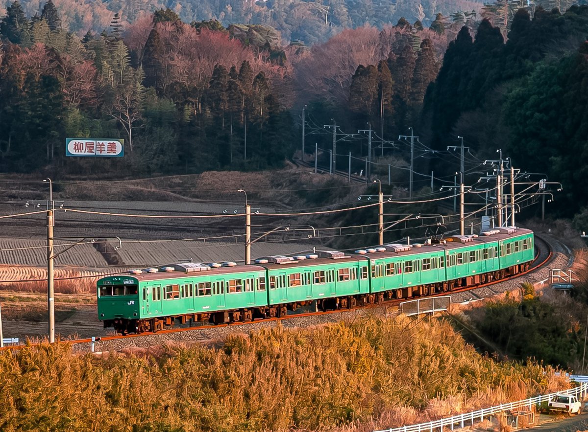 成田線の103系 成田-下総松崎