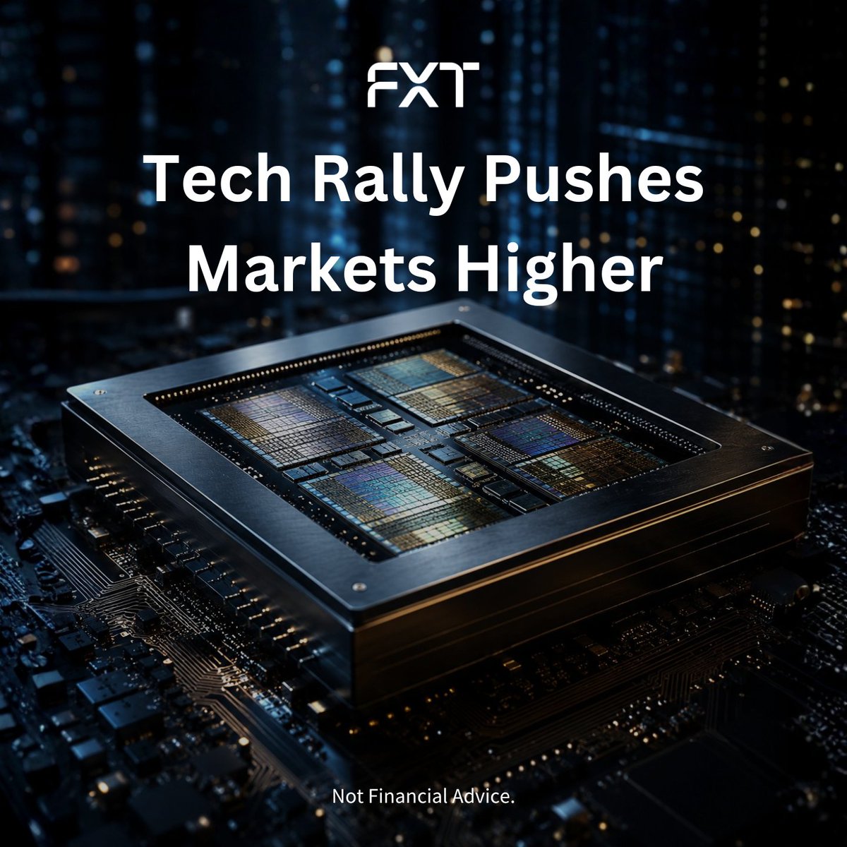 fxt_en's tweet photo. Wall Street hit fresh record highs as AI-driven chip stocks surged.
Micron jumped 19% and entered the trillion-dollar club, while easing bond yields supported equities.

Markets are also watching US-Iran negotiations closely
 
#StockMarket #Investing #Micron #TechNews #WallStreet https://t.co/9DiIkbF7rH