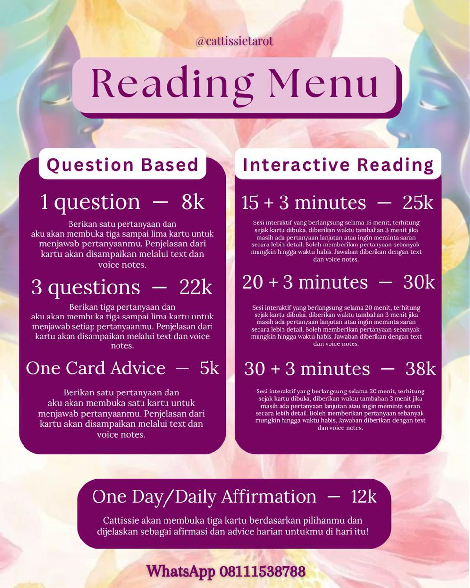 Cattissie Tarot | Affordable tweet media