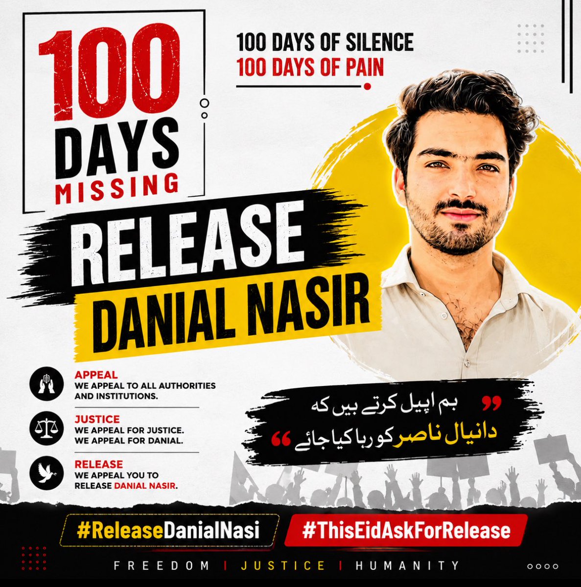 #ReleaseDanialNasir tweet media