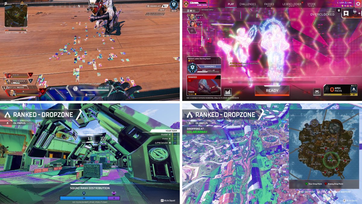 HYPERMYST_JPN's tweet photo. 【深刻なグラフィックバグ発生中】

・NvidiaのGPUを最新にアップグレードした一部ユーザーに発生しているようです。

via @bluebellscript https://t.co/taaBvFRLjB