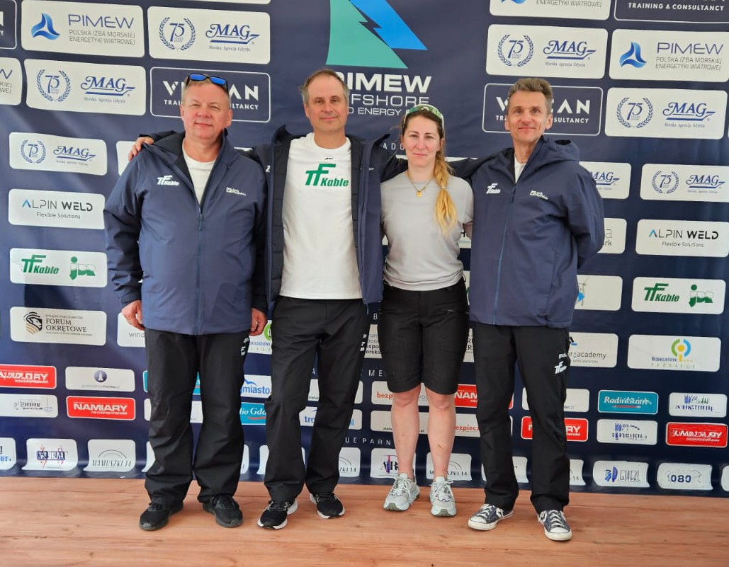 TFKable_Group's tweet photo. On 25–26 May 2026 in Sopot took place the sixth edition of the PIMEW Offshore Wind Energy Cup  – an event bringing together representatives of the offshore wind sector in Poland. The initiative is organised by the Polish Offshore Wind Energy Society.
T
#TFKable #PIMEW2026 https://t.co/C8vsFqViNM