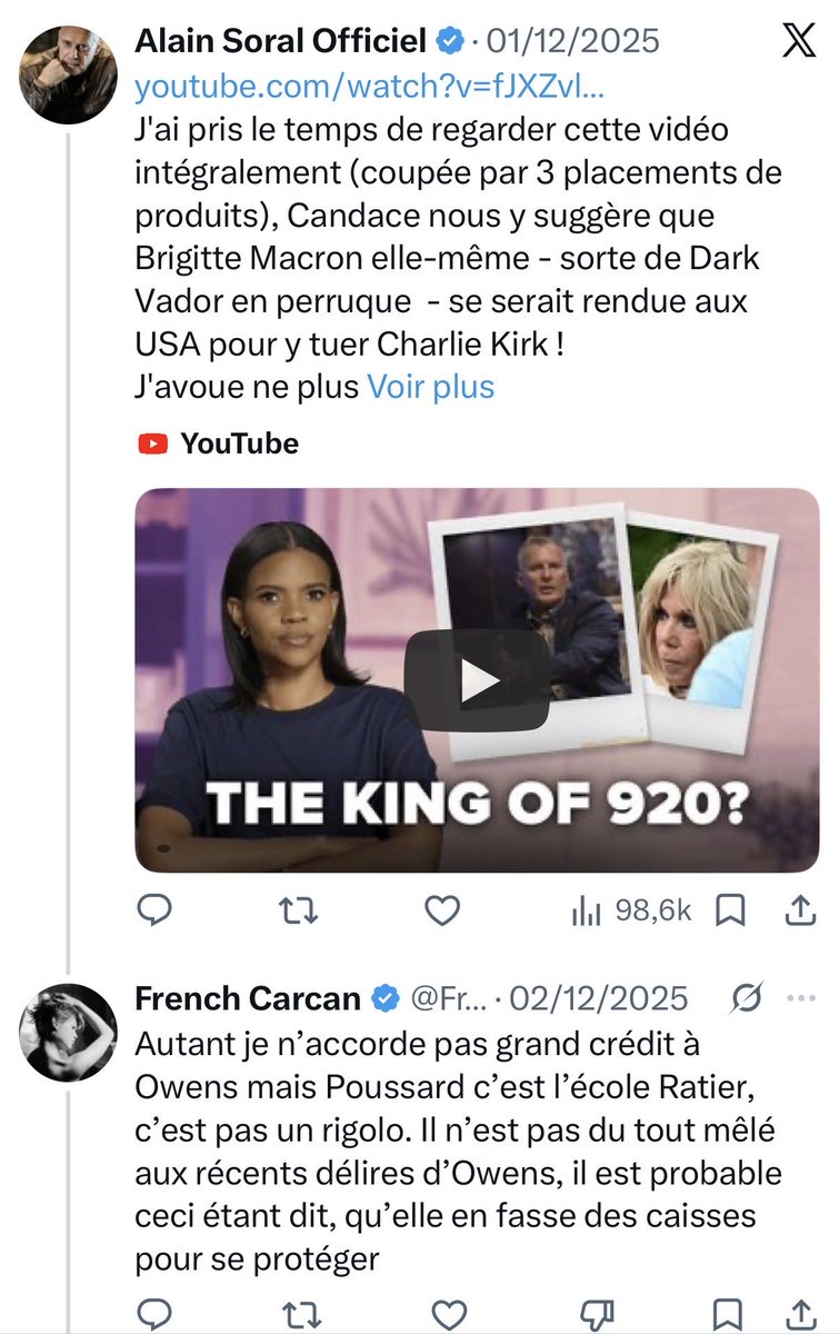 GrablyR's tweet photo. Marine Le Pen reprend désormais les contenus d’un compte ouvertement raciste et complotiste. https://t.co/nQez3NCcbe