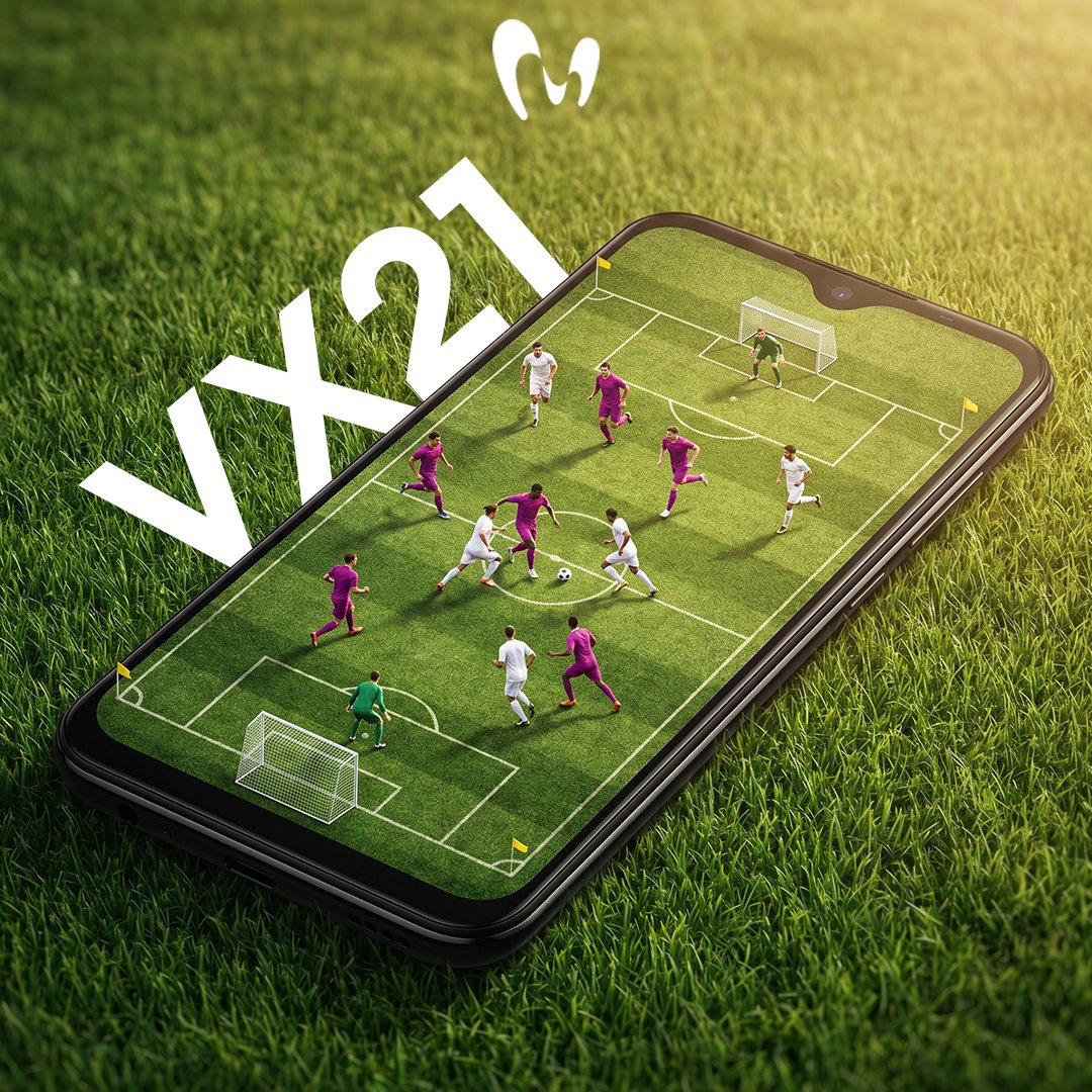 MobicelSA's tweet photo. Game on ⚽🔥 
The Mobicel VX21 isn’t just keeping up with the action - it’s creating it  📲

#MobicelVX21 https://t.co/7z7HgXmWPo