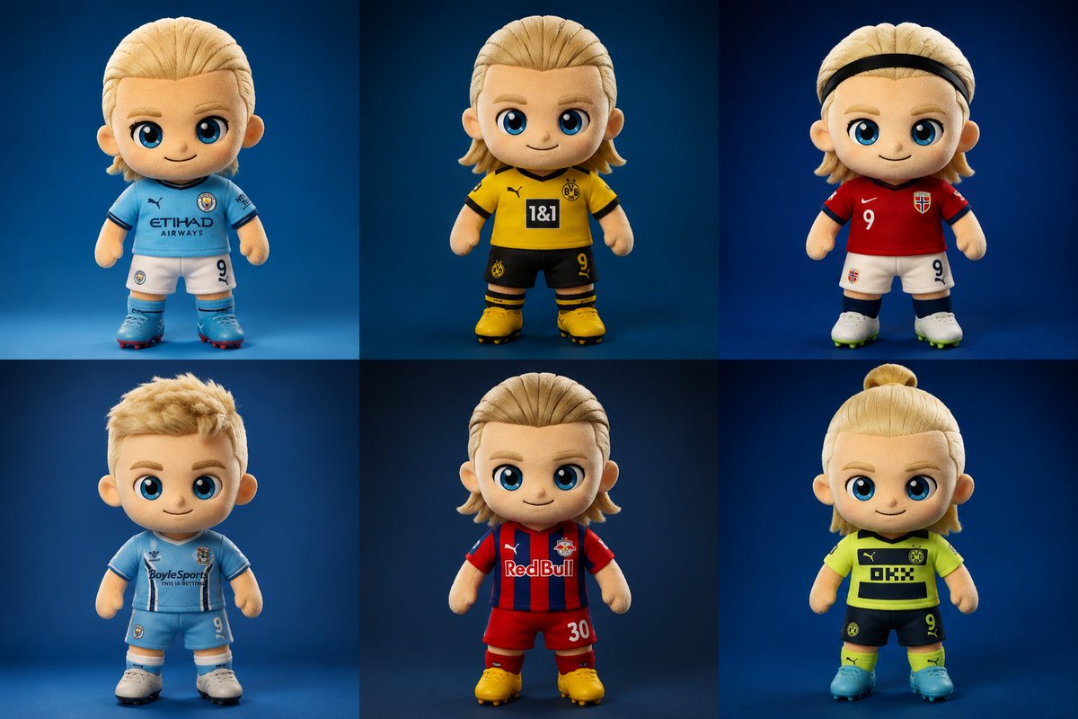 Plush Chibi Soccer Mascot