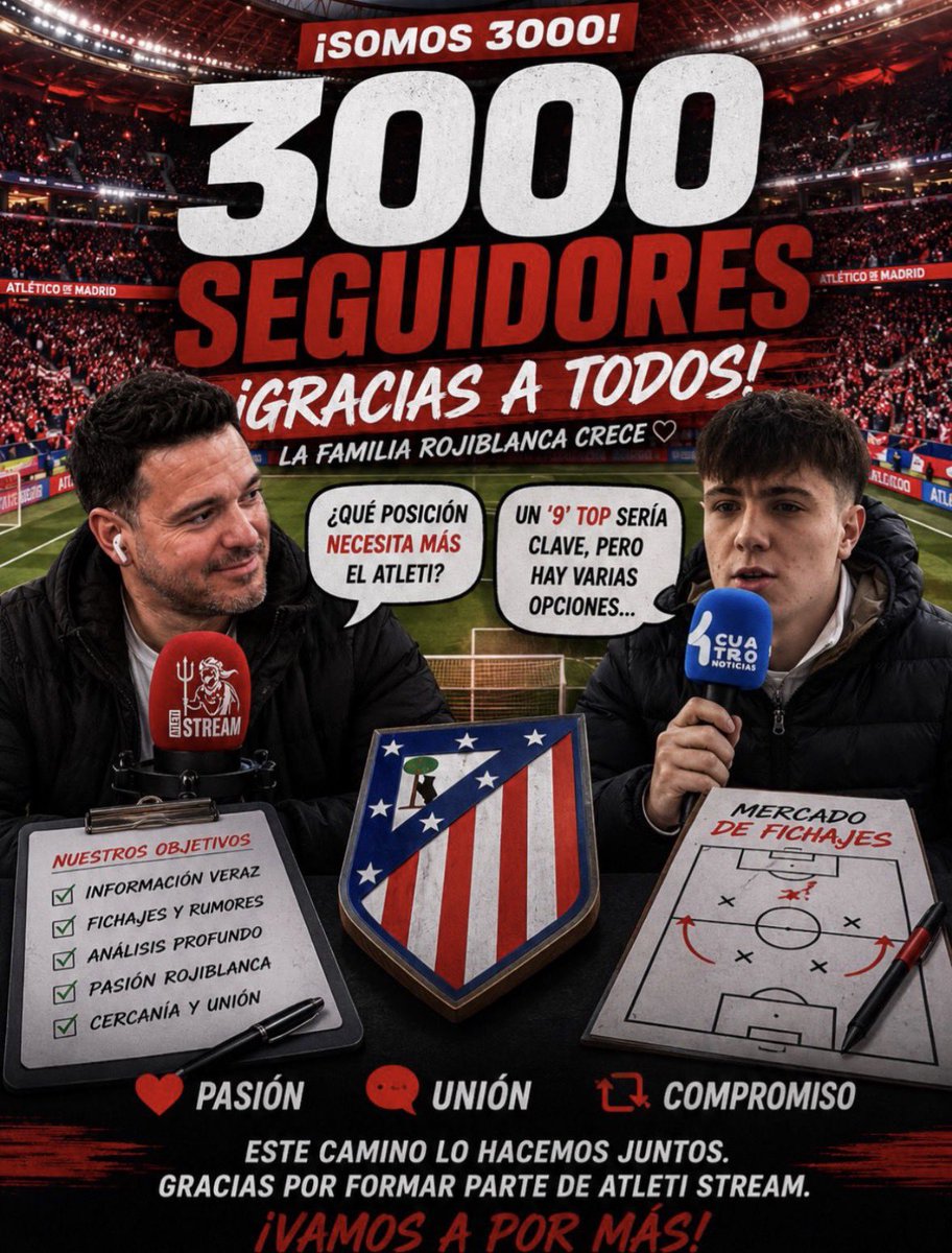 Atleti Stream tweet media