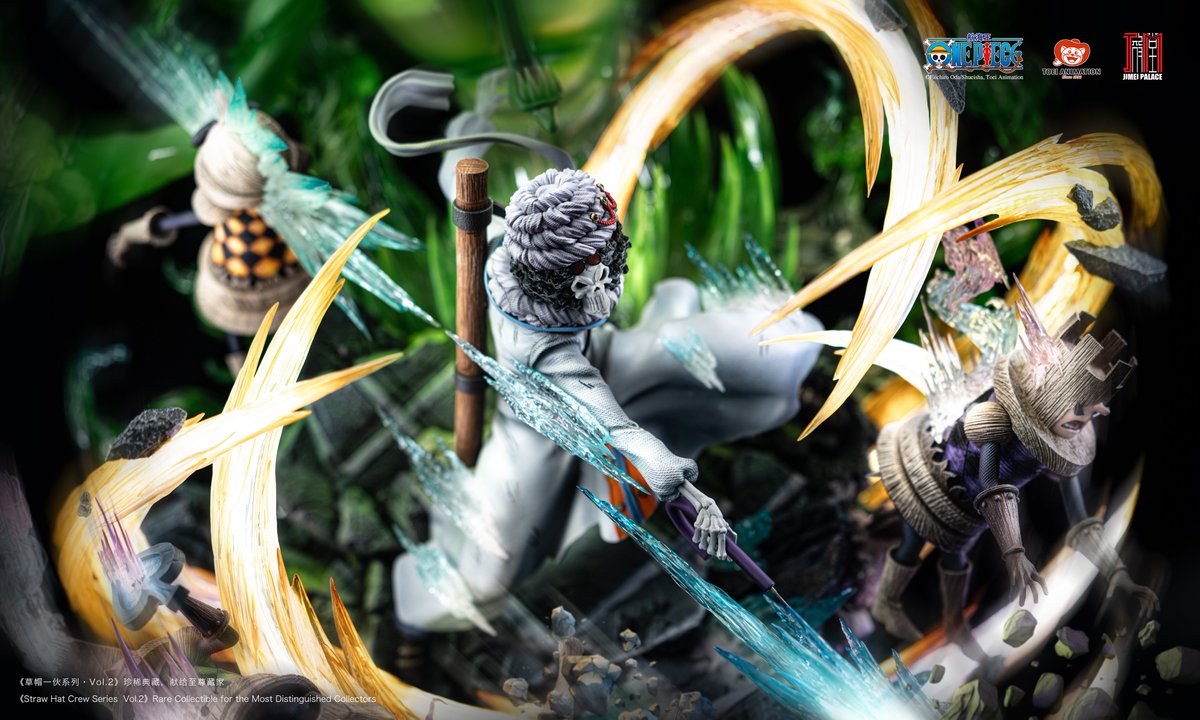 JIMEIPALACE's tweet photo. Officially Licensed 《ONE PIECE》Soul King BROOK Limited Edition Statue Pre-Order Opening NOW!!

Name: Brook
Size: W65*D54*H70CM
Weight: 25KG
Price: 1389 USD
Deposit: 550 USD
Limited QTY: 360 units for All Other Areas Excluding Mainland China
Shipping: from 2027 Q2 https://t.co/MWsqWn5Rta