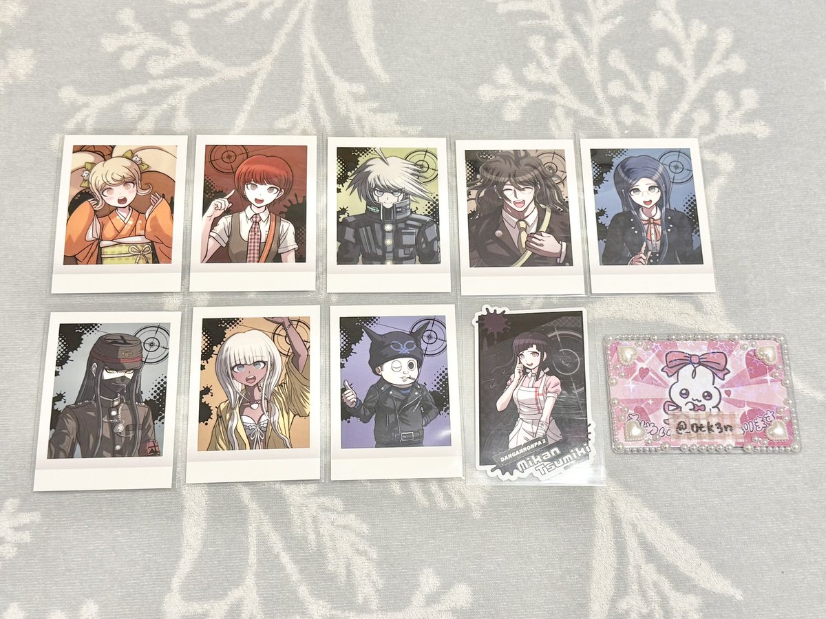 _0tk3n's tweet photo. ダンガンロンパ ぱしゃコレ ぺたコレクション 交換 買取

譲￤画像

求￤定価＋送料（PayPayのみ）

郵送で送らせて頂きます！
お気軽にお声掛けください🙌🏻 https://t.co/v1w25XAmG0