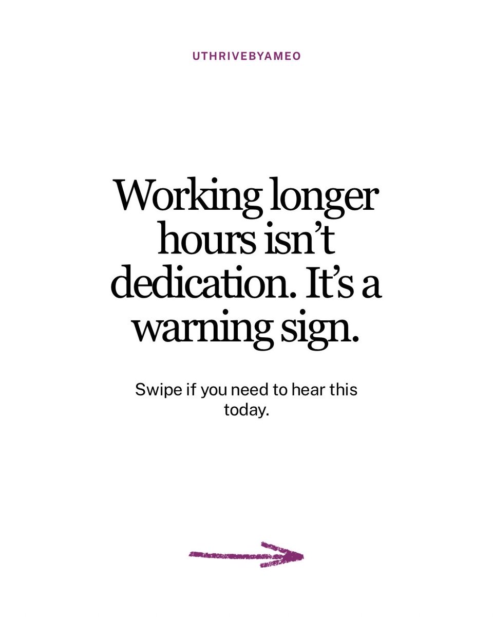 UthriveByAMEO's tweet photo. honest question → are you actually working hard or just staying busy? because there’s a difference. and knowing that difference could change everything. https://t.co/wS9TDLNQvA