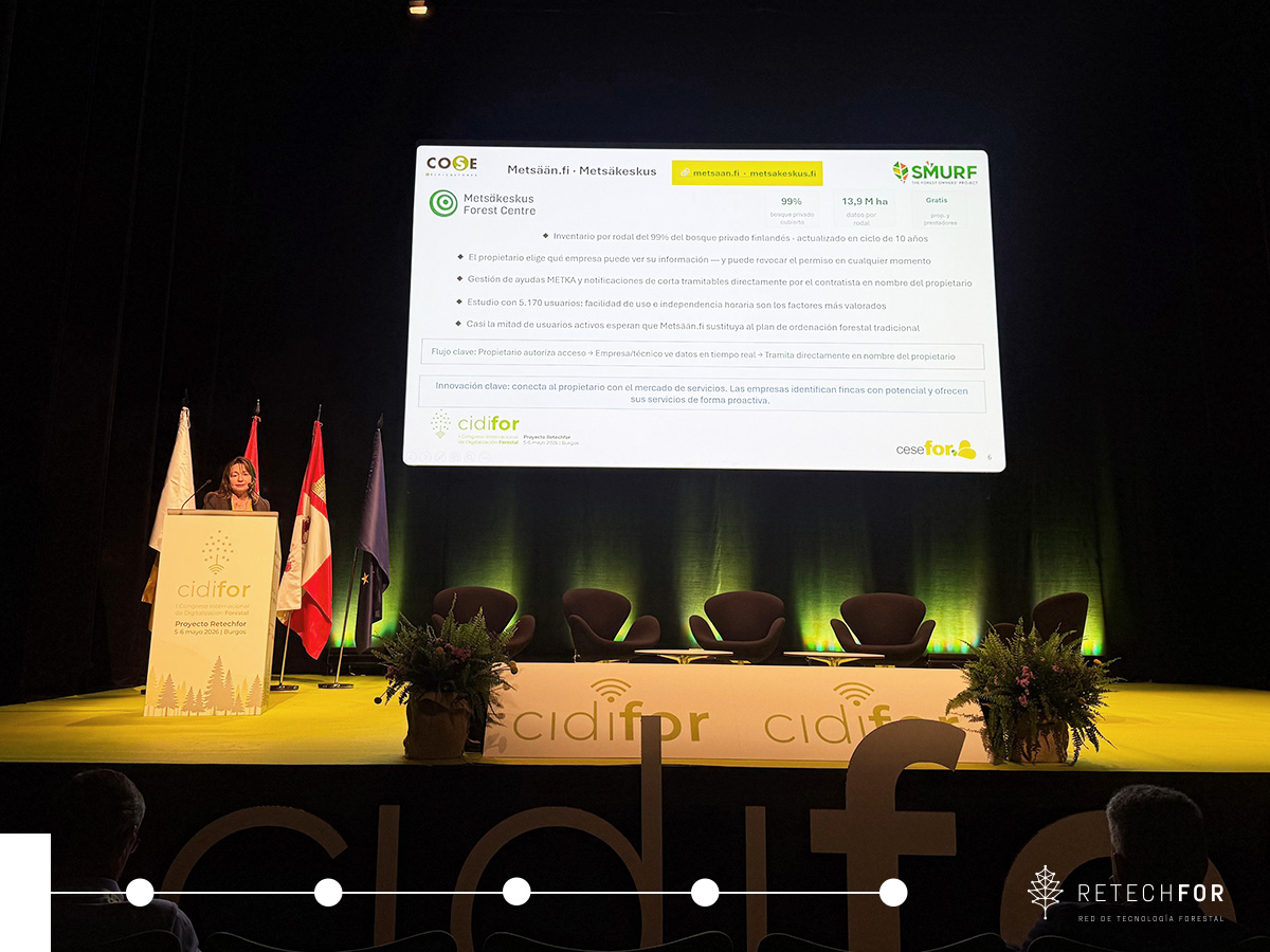 RetechFOR's tweet photo. . @Selvicultores también ha tenido representación en @_cidifor. Ha sido a través de su gerente, Patricia Gómez, quien ha impartido la ponencia titulada "Análisis europeo de #HerramientasDigitales para el propietario y el #GestorForestal en el marco del... https://t.co/gLzc0tRhpH