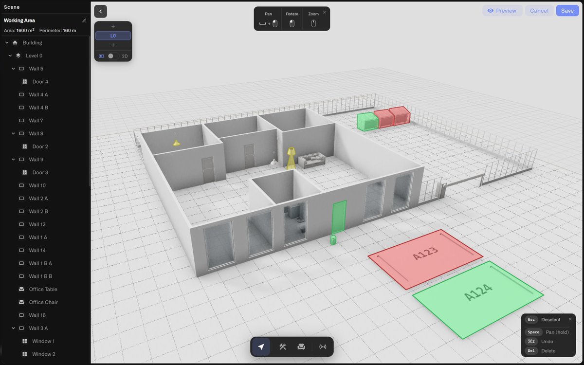 ChirpDeWi's tweet photo. We know — we've said "biggest release" more than once this year. This one's so big it earned a version jump from 3.1 straight to 3.4.

  Chirp 3.4.0 is live, and it takes IoT to a whole new level.

  Meet the Digital Building Twin.

  Any property — a home, a warehouse, a parking lot, a retail site, an apartment block, a smart-city corner — can now be drawn as a live, sensor-aware 3D model inside Chirp. Walls, doors, multiple floors, garden, driveway, gates, boom
  barriers, parking bays, dumpsters, smoke detectors, water tanks, AC units. 60+ ready-to-place objects in the library.

  Then wire any sensor on the network to any object on the scene. The model recolors live as readings flow:

  → Red parking bays = occupied. Green = free.
  → Amber dumpsters = filling. Red = collection-day ready.
  → Red boom barriers = down. Green = up.
  → Red rooms = over setpoint. Flashing smoke detector = tripped.

  Every sensor on the Chirp network now has a spatial layer above it. Every node operator, every household, every business running on Chirp can build a live digital twin of the physical space their devices cover — and read its state at a
   glance.

  This is what Real-World IoT actually looks like.

  Drawn from scratch, or traced from an aerial map and anchored to its real GPS coordinates.

  The team shipped what was promised. More coming — but meanwhile, give it a try and let us know in the comments below if you like the direction Chirp is moving in.

  → https://t.co/SDi44cJuav
  → https://t.co/r50sHU4o40

#DePIN #RWA #IoT #DigitalTwin #Sui #SmartCity #ChirpDeWi @SuiNetwork