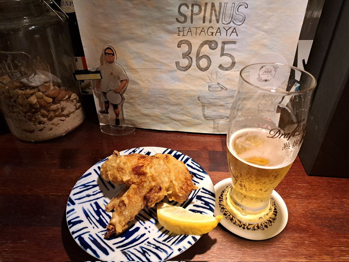 toshihiro0903's tweet photo. 本日も平和なり、ビールが美味い
#幡ヶ谷365 
#水戸部望広 #榊将太朗 https://t.co/MPVZpOaahO