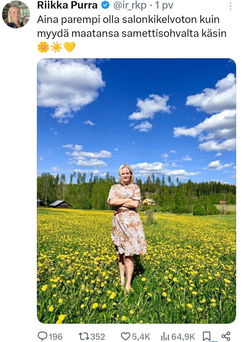 Vesa Lindell tweet media