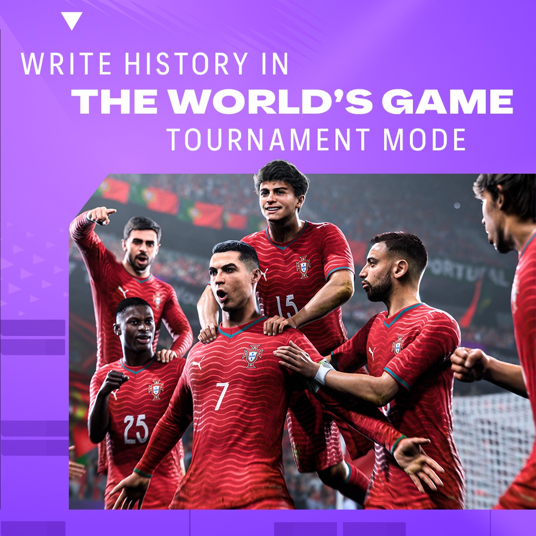 javimmd's tweet photo. RT @EASPORTSFC: The World's Game update is coming.

🏆 The World's Game tournament mode
👕 50+ authentic international teams
🎉 Festival of Fo…