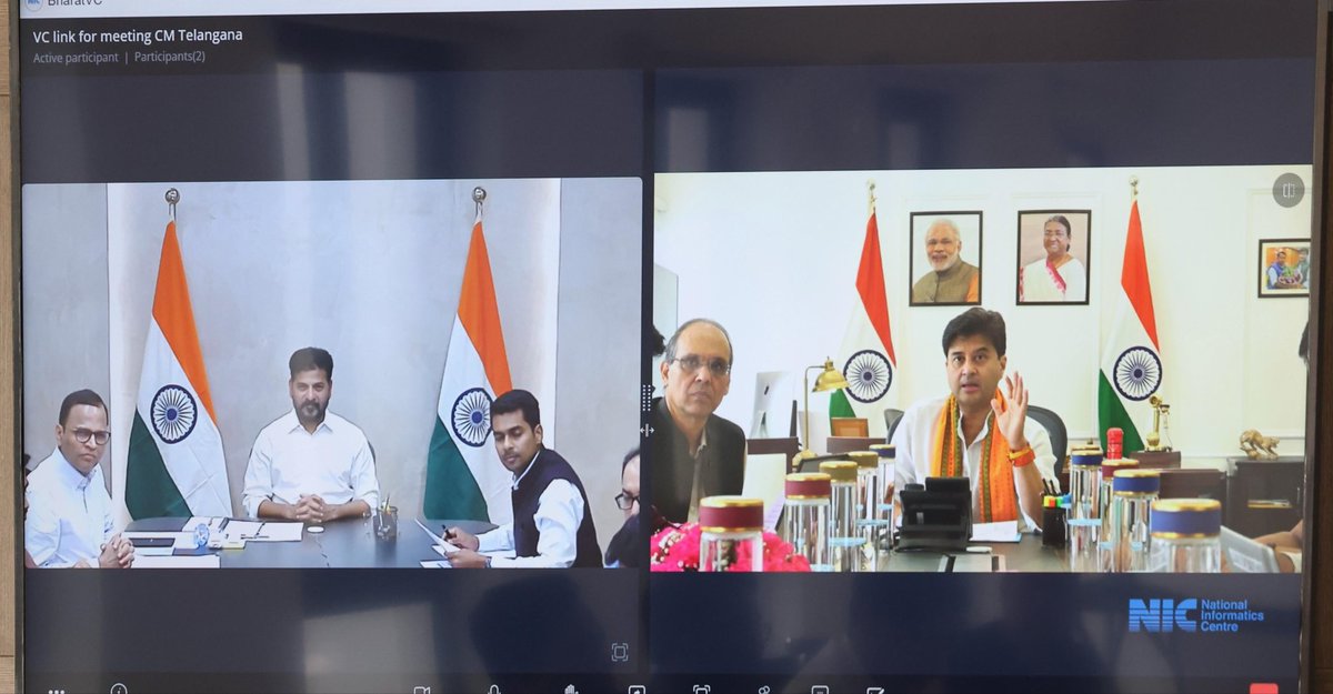 Jyotiraditya M. Scindia tweet media