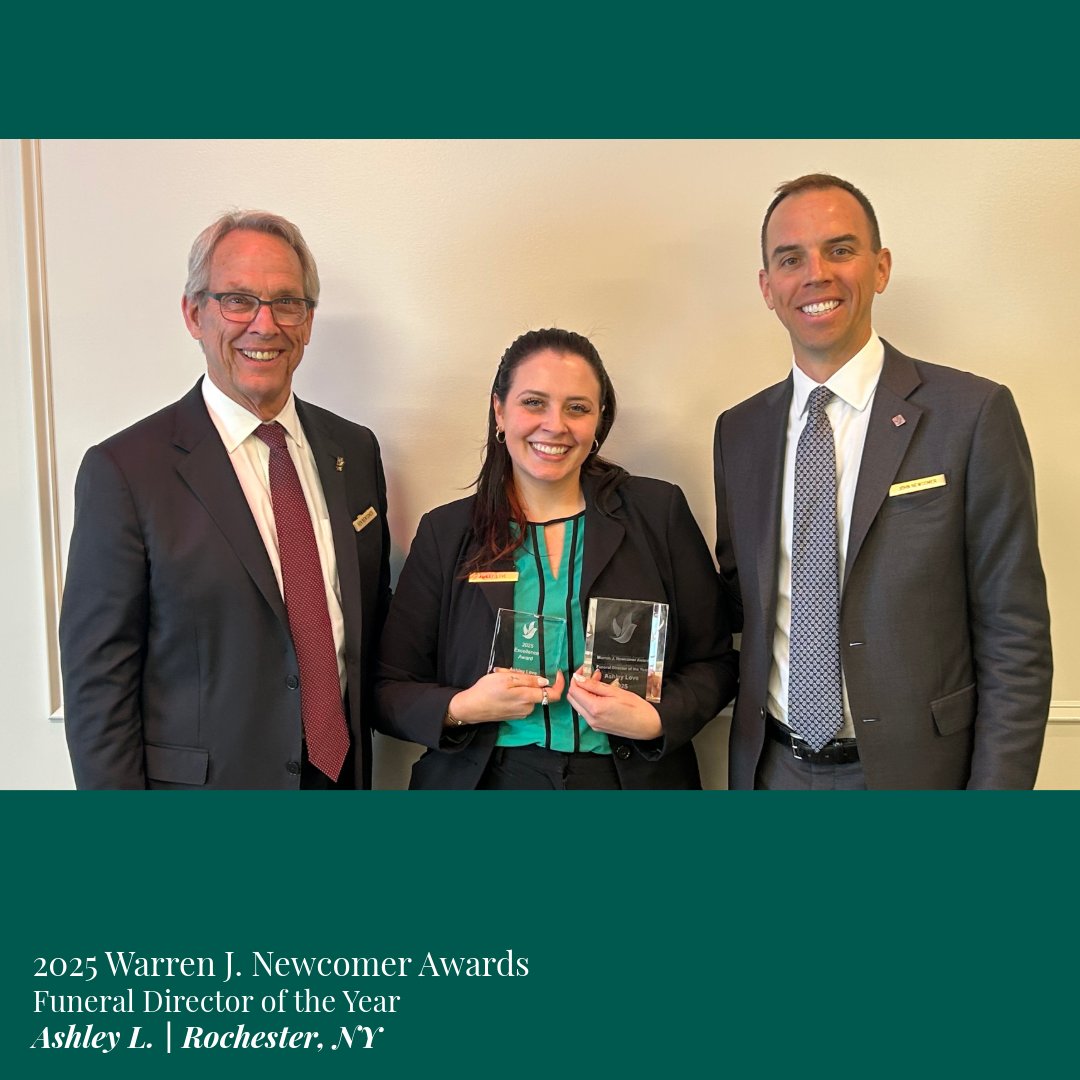 NFSGCareers's tweet photo. Every year we recognize associates and locations within our company who exemplify the Newcomer Family values of Excellence, Trust, Care and Growth with the Warren J. Newcomer Awards. Please join us in congratulating the winners! #newcomerfuneralservicegrouplife #excellence https://t.co/DchJDTzjSi